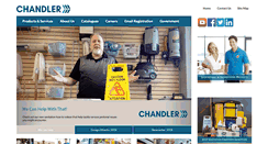 Desktop Screenshot of chandlersales.com